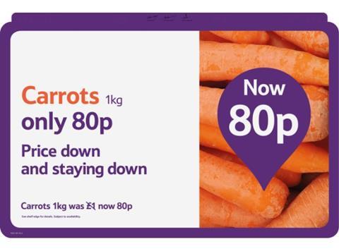 Tesco carrots