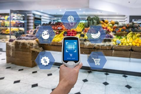 AI technology supermarket shopping grocery tech