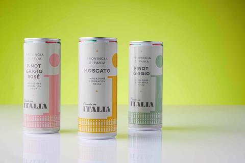 adria vini italia wine cans