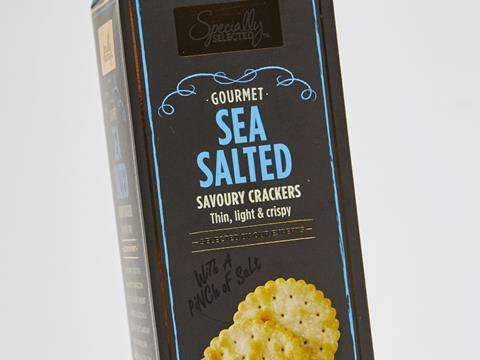 Aldi Gourmet Sea Salted Savoury Crackers_0001