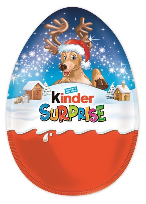 Kinder Surprise 100g Egg_Reindeer