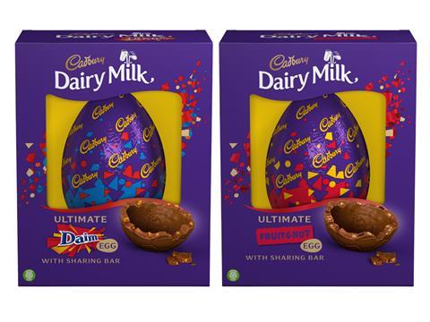 Cadbury Dairy Milk Inclusions Shell Eggs