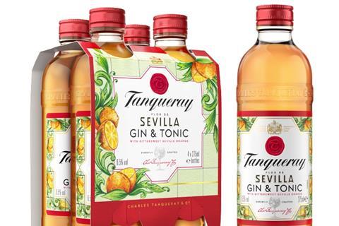 Tanqueray Adds Premixed Gin Tonic Duo In Bottles News The Grocer