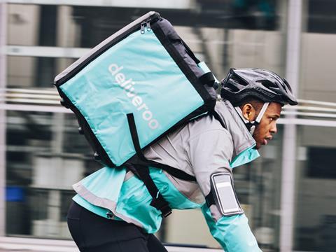 Deliveroo rider