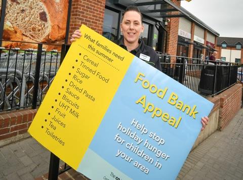 co-op summer food bank campaign