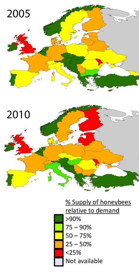 Honey Bee maps