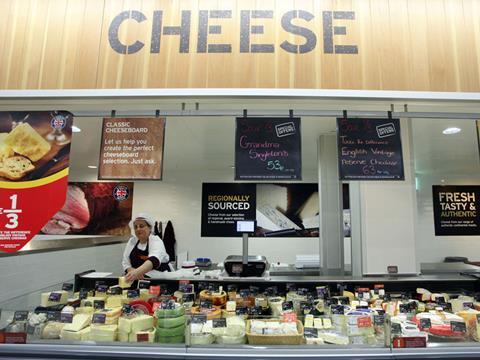 sainsbury's cheese counter