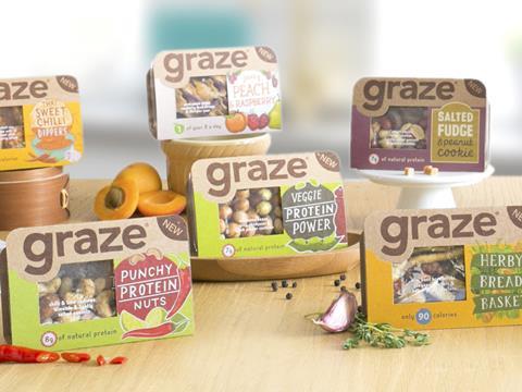 graze snack range