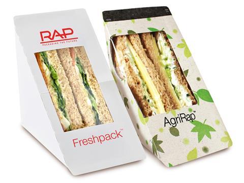 rap plastic free sandwich packaging