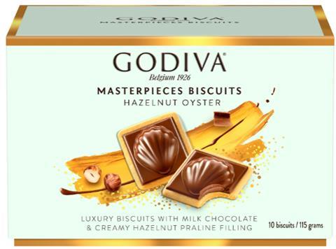 Godiva Masterpieces Biscuits