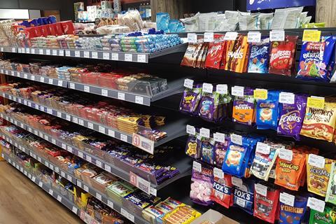 Confectionery Display Nisa Southend Victoria