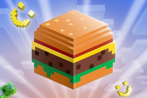 Minecraft Burger Unlocked EN 1080x1350px