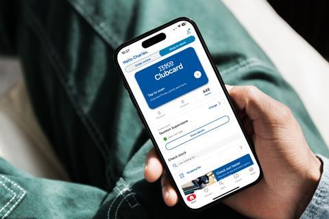 tesco clubcard loyalty app retail media