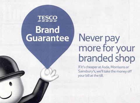 Tesco Brand Guarantee ASA