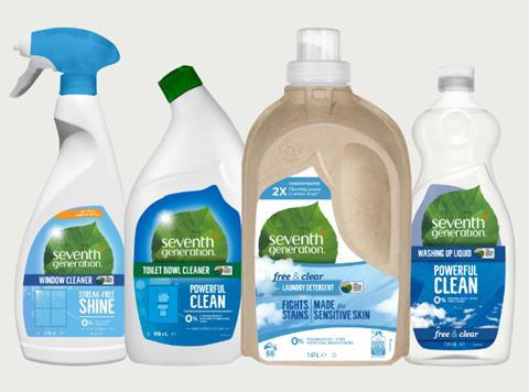 Seventh Generation household brand