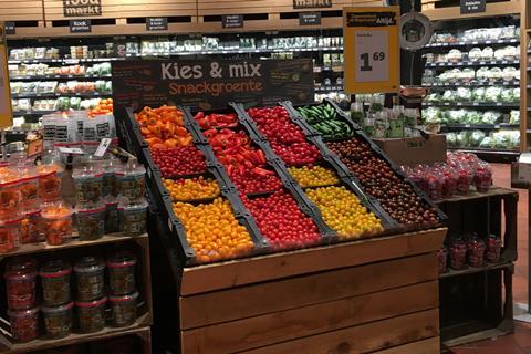 jumbo fruit and veg aisle