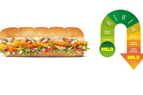 Subway Mild and Wild