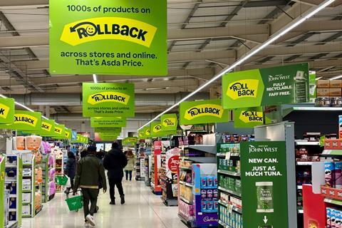 Asda cuts prices on 200 fresh lines