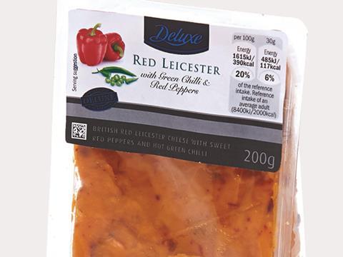 Own label 2015, dairy, Lidl red leicester