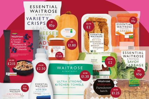 Waitrose lower prices