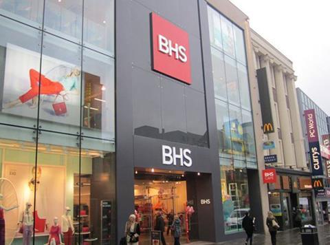 BHS store