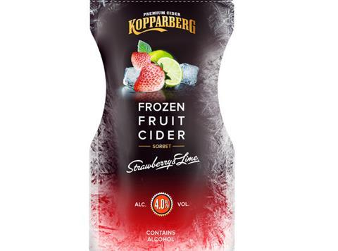 Kopparberg frozen cider