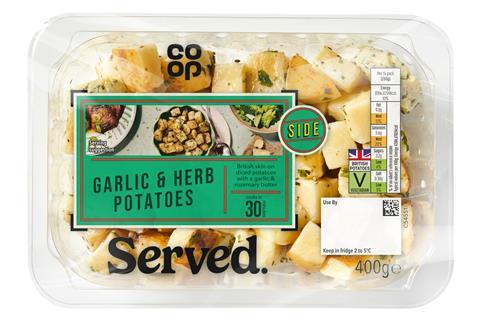 Meals Made Easy Side Garlic and Herb Potatoes_34259