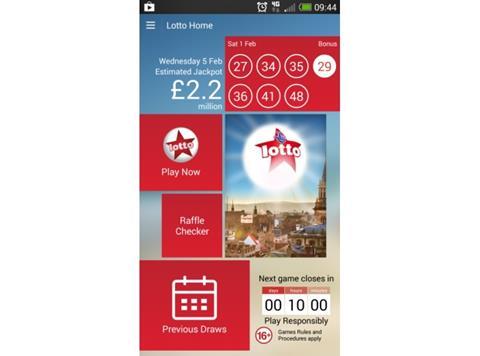 Nat lotto clearance app