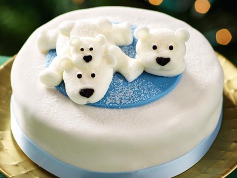 morrisons polar bear christmas cake