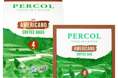Americano Coffee Bags with Sachet