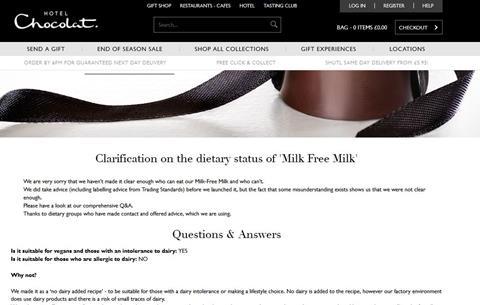 hotel chocolat milk free screen grab