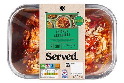 5000129390889_Meals Made Easy Main Spicy Chicken Arrabiata_34252