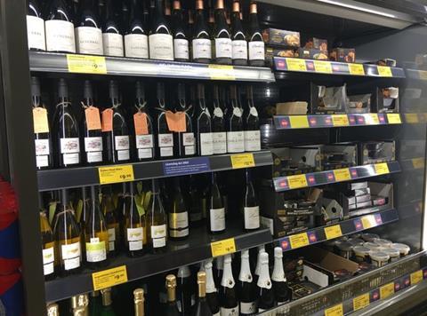 aldi dine in for two meal deal wine 