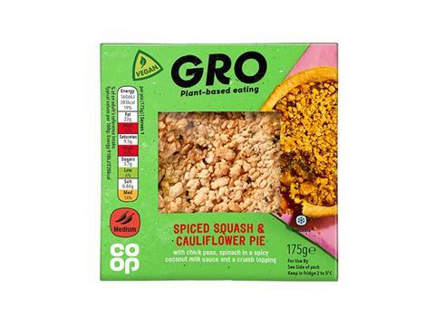 Coop vegan pie