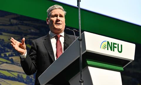 Keir Starmer NFU