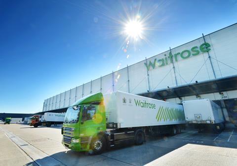 waitrose lorry