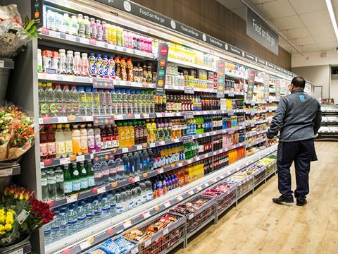 coop soft drinks aisle