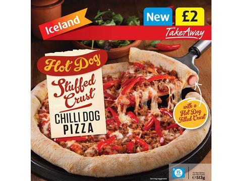 Iceland Unveils Hot Dog Stuffed Crust Pizza News The Grocer