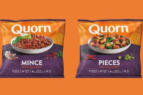 Quorn new pack design 2021