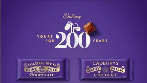 Cadbury Dairy Milk 200 years