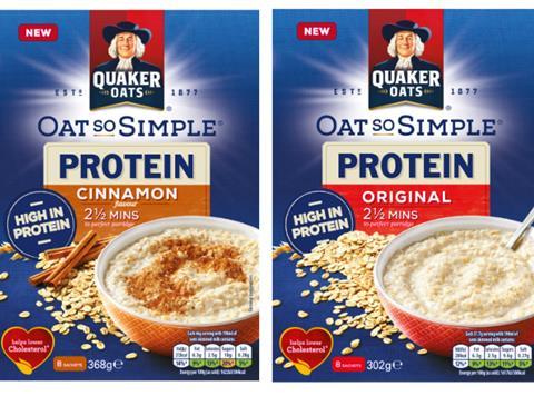 Quaker Oats unveils Oat So Simple Protein range | News | The Grocer