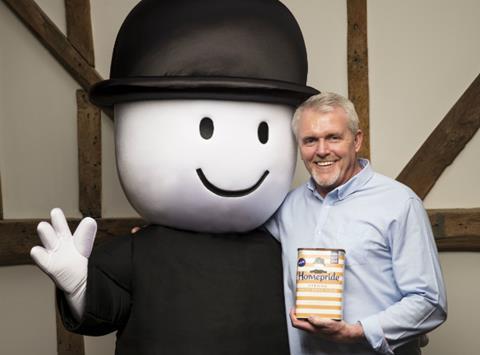 GBBO's Paul Jagger with Homepride's Fred