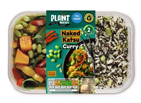Aldi Plant Menu Naked Katsu Curry (£1.99, 380g)