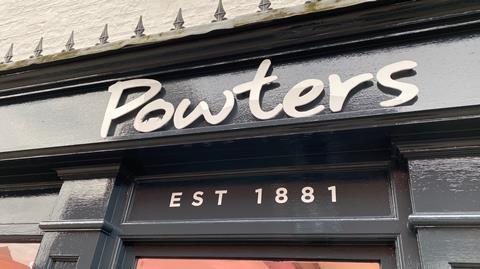 Powters shop front