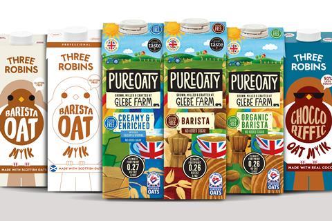 Three Robins and Glebe Farm Pureoaty range