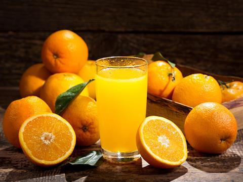 Oranges and orange juice