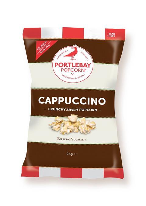 Portlebay popcorn cappuccino
