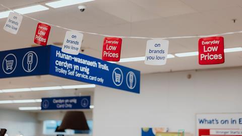 Tesco everyday low prices promo Ebbw Vale