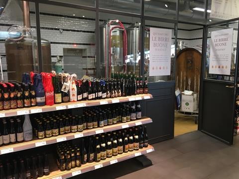 eataly beer aisle