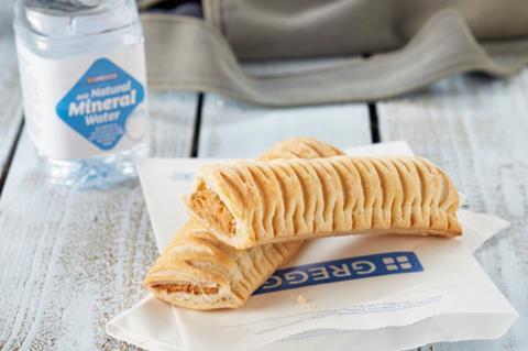 Greggs vegan sausage roll WEB